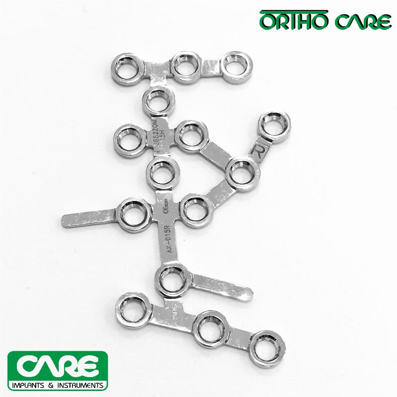 Пластина п'яткова з кутовою стабільністю під гвинти Ø 3,5 мм, ліва